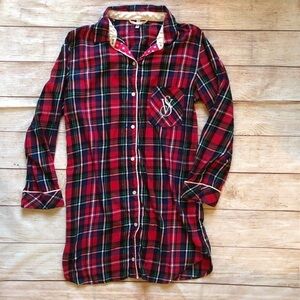 VS Plaid Sleep Dress